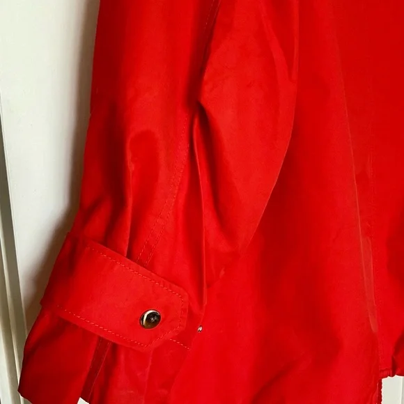 H&M Bold Red Utility Jacket - Picture 4 of 5